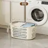 Cesta de ropa sucia para uso doméstico, baño y área de ducha; usado para guardar ropa sucia, ropa interior y otros artículos