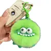 Lindo Llavero Colgante para Coche de Piel Sintética de Conejo, Juguete de Muñeca de Bola de Felpa, Decoración para Mochila