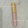 Tubo de gloss para lábios de 1ml, tubo vazio para tintura de sobrancelha, tubo redondo reto, tamanho curto, frasco aplicador, material de embalagem cosmética, fábrica de Ningbo