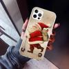 Funda de teléfono linda de dulces deliciosos de Papá Noel adecuada para Iphone17
