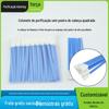 Cotonetes de Algodão Esponja Sem Poeira para Limpeza de Bicos de Impressora Jato de Tinta, Bastões de Limpeza com Ponta Quadrada de Espuma Azul