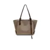Moda Popular para o Outono e Inverno para o Trabalho Guerreiro Negro Bolsa de Ombro Oxford de Grande Capacidade Nova Bolsa Tote Feminina