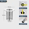Ralo de Piso Perfurado em Aço Inoxidável 304 Banheiro Ralo de Piso Anti-Entupimento Filtro Anti-Odor para Esgoto Filtro para Lavatório