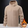 Jaqueta de Lã da Moda 2025 Outono e Inverno para Homens e Mulheres, Novo Moletom Cardigan, Moletom Quente para Casais