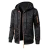Nueva Sudadera con Capucha de Punto Jacquard Casual Deportiva para Hombre