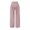 Conjunto estilo coreano: top de tirantes plisado + cárdigan casual y versátil + pantalones de pierna ancha fluidos - un conjunto de tres piezas