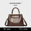 Bolsa de Ombro Fashion Tendência Versátil 2025 para o Dia a Dia Casual Elegante Múltiplos Bolsos Bolsa para Mãe de Meia-Idade Bolsa Feminina