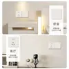G12 Terciopelo de Leche Color Café Nueva Piel-Tacto Bull Interruptor Enchufe Panel Pared Wholesale Hogar Instalación Empotrada Cinco Agujeros USB Carga Rápida