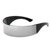 Gafas de Sol con Diadema Curva Integrada, Estilo Punk, Estilo Europeo y Americano, Lentes de Una Sola Pieza, Estilo Urbano Futurista, Gafas de Sol de Moda