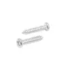 Tornillos Autorroscantes de Hierro Niquelado Cabeza de Cruz Pan Head Tornillos de Cabeza Redonda Accesorios de Ferretería para Carcasas de Electrodomésticos