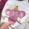 Camiseta de Manga Corta para Niñas, Nuevo Estilo Raglán Verano 2026, Ropa Básica de Verano para Bebés Niños