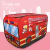 Tienda de campaña plegable transfronteriza para niños, casa de juegos, piscina de bolas oceánicas, juguete de interior, policía, bomberos, ambulancia, casa de juegos