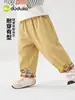 Calça Masculina Dudu Coleção Outono Jeans Feminino Outono Calça Casual Infantil Calça Longa de Bebê Roupa Infantil Tendência