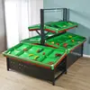 Estanterías para frutas y verduras de supermercado engrosadas para vender verduras estanterías comerciales estantes para frutas y verduras expositores estantes frescos para frutas y verduras