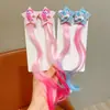 Peruca Trançada Infantil, Ferramenta de Penteado para Meninas, Presilha Lateral Gradiente My Little Pony para Bebê, Acessórios de Cabelo Fofos para Meninas Pequenas