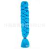 Fábrica de Xuchang trenza de color de seda ignífuga a baja temperatura 165g 82 pulgadas trenza sucia de Carnikalon lote mixto