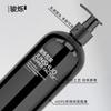 1000ml En Stock 300ml Negro Transparente Botella de Champú Premium 500ml Mascota Redonda Hombro Botella de Gel de Ducha