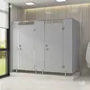 Placa Divisória de Banheiro Público Simples Obra T-shaped L-shaped Porta Divisória de Banheiro Proteção Contra Respingos para Urinol de Banheiro Escolar
