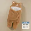 Manta Saco para Bebê Transfronteiriça para Recém-Nascidos, Espessa para Outono e Inverno, Saco de Dormir para Bebê, Swaddle Anti-Susto