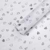 Algodón de Azúcar Amor Forro Envoltura Papel de Flores No Tejido Impermeable Papel para Envolver Flores Piruleta Material para Envolver Flores