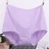 Ropa Interior de Algodón para Mujer Tallas Grandes 3311, Estilo Extra Grande de Cintura Alta para Mujeres, Verano Cintura Alta Control de Abdomen