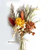 Mini Buquê de Flores Secas e Flores Eternas Transfronteiriço Caixa de Doces de Casamento Caixa de Presente Lembrança Conjunto de Frascos de Aromaterapia