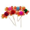 Venta al por mayor En stock Picks de decoración para hornear pasteles de moda transfronterizos Picks de coco Picks de sombrilla Decoraciones para cócteles