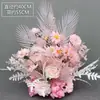 Nuevos Arreglos Florales Artificiales Estilo Boda Grandes, Decoraciones de Flores de Seda, Caminos de Mesa de Eucalipto, Arte Floral para Bodas