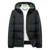Enbu Roupas Masculinas Transfronteiriça Solta Jaqueta Puffer de Inverno com Capuz Casual Jovem Quente Espessada Jaqueta de Algodão Roupas de Algodão Masculinas Atacado