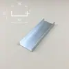 Canteadora ranura de aluminio perfil de ranura de aluminio en forma de U canal de aleación de aluminio tira perfil de aluminio en forma de U