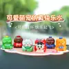 Enfeite de carro de desenho animado criativo, fofo e divertido, decoração de console central simulada para bebidas montada no carro, disponível para dropshipping