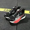 Tallas 32-37, en stock: Zapatos deportivos de cuero de microfibra para niños, zapatos para correr, suela ligera de EVA, zapatos atléticos para niños mayores, modelo 6668