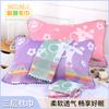 Toalla de Almohada de Gasa de Tres Capas al por Mayor 52*80 Algodón Grueso Todas las Estaciones Estudiante Adulto Hombre y Mujer Pareja Funda de Toalla Toalla de Almohada al por Mayor