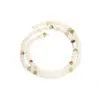 Flores Naturais Jade Verde Contas Espalhadas Pedra de Jade Afegão Contas Produtos Semi-acabados Atacado diy Acessórios para Joias Artesanais