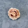 Flor de Simulação 5CM Cabeça de Flor de Rosa DIY Feito à Mão Decoração de Casa de Casamento Material de Flor Grampo de Cabelo Broche de Flor Transfronteiriço Flor Artificial Atacado