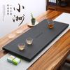 Bandeja de Chá de Pedra Wujin Natural Doméstica Simples Grande e Pequena Mar de Chá Pedra Estilo Chinês Sala de Estar Bandeja para Conjunto de Chá Kung Fu