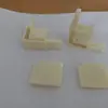 Accesorios para ventana de pantalla invisible tipo gancho para subir y bajar tipo carrete juego completo blanco negro con resorte