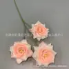 Flores Artificiais Série Rosa para Casamentos, Buquês Combinados de Rosa e Hortênsia Artificiais, Decoração de Salão de Casamento, Arranjos de Flores para Corredor