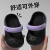 Zuecos Mary Jane para niños, nuevo modelo de verano 2026 para niñas, sandalias de exterior antideslizantes para el hogar para niñas