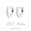 S999 plata de ley exquisitos aretes de perlas de circonita para mujer nicho moda de lujo ligero temperamento de alta gama aretes ins al por mayor