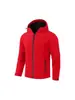 Chaqueta con capucha cortavientos para hombre de color liso simple 2026, Chaqueta ligera y transpirable para senderismo, Prenda versátil