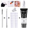 Set de Herramientas para Uñas con Cristales para Extensión, Gel de Extensión Rápida, Modelo de Cristal, Gel UV para Fototerapia, Belleza Transfronteriza