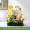 Hc-Bz3Flores Artificiales para Montaje de Escenas, Escaparate de Tienda, Plantas Verdes, Flores Falsas, Plantas Decorativas de Piso