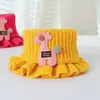 Bufanda para bebé otoño e invierno engrosada cálida linda para niños y niñas cuello bufanda de lana tejida para niños cubrir cuello