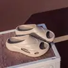 Pantuflas cómodas para hombre para uso exterior en verano, nuevo modelo 2026, de suela gruesa, antideslizantes, resistentes al desgaste, transpirables, sandalias de EVA que aumentan la altura para hombre