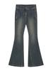 Estilo Americano Spice Girls Weila Jeans Diseño para Mujer Sentido de Diseño Nicho Subcultura Cintura Baja Retro Pantalones Versátiles Estilo Cuerno
