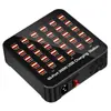 Carregador USB Multiportas Personalizado de Alta Potência 60 Portas 300W Tomada 5V2.4A Régua de Energia Inteligente Estação de Carregamento de Mesa