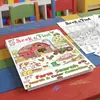 Compra directa transfronteriza póster para colorear libro de colorear con temática de granja libro de dibujo para niños álbum de colorear de exploración divertida iluminación
