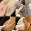 Botas de Nieve Grises para Mujer, Botas Largas de Invierno con Suela Gruesa que Aumentan la Altura con Piel Integrada, Adecuadas para Temperaturas Tan Bajas como -40 Grados en el Noreste de China
