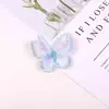 Atacado de spot cor mágica Borboleta Dupla vestido de noiva Hanfu acessórios de vestuário DIY acessórios de cabelo bordado borboleta adesivos de tecido